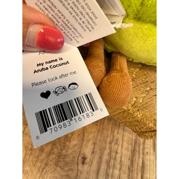 Jellycat Aruba Coconut Amuseables Jellycat Beach New FAST SHIP - Picture 8 of 8